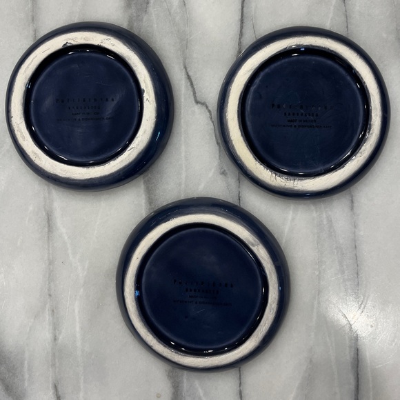 Six Vintage Pottery Barn Small Plates (set of six) - Picture 2 of 6